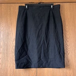 Gorgeous Charcoal Gray Pencil Skirt